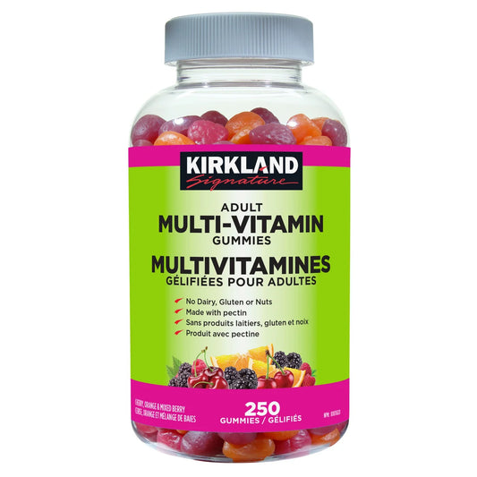Kirkland Signature Adult Multi-vitamin Gummies - 250 Gummies